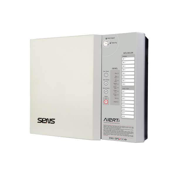 Sens 8 Zone Konvansiyonel Yangın Algılama Paneli